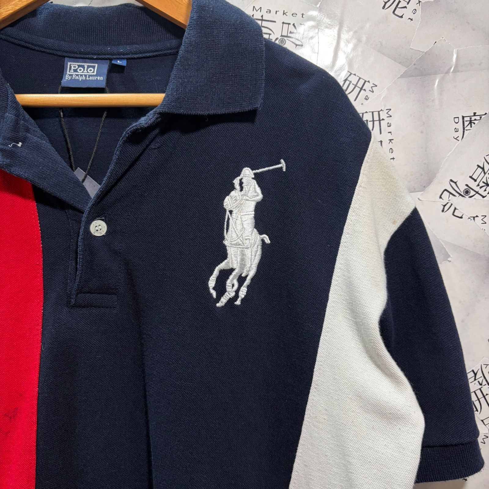 Ralph lauren ラルフローレン ビッグポニー swag ストライプ Chief