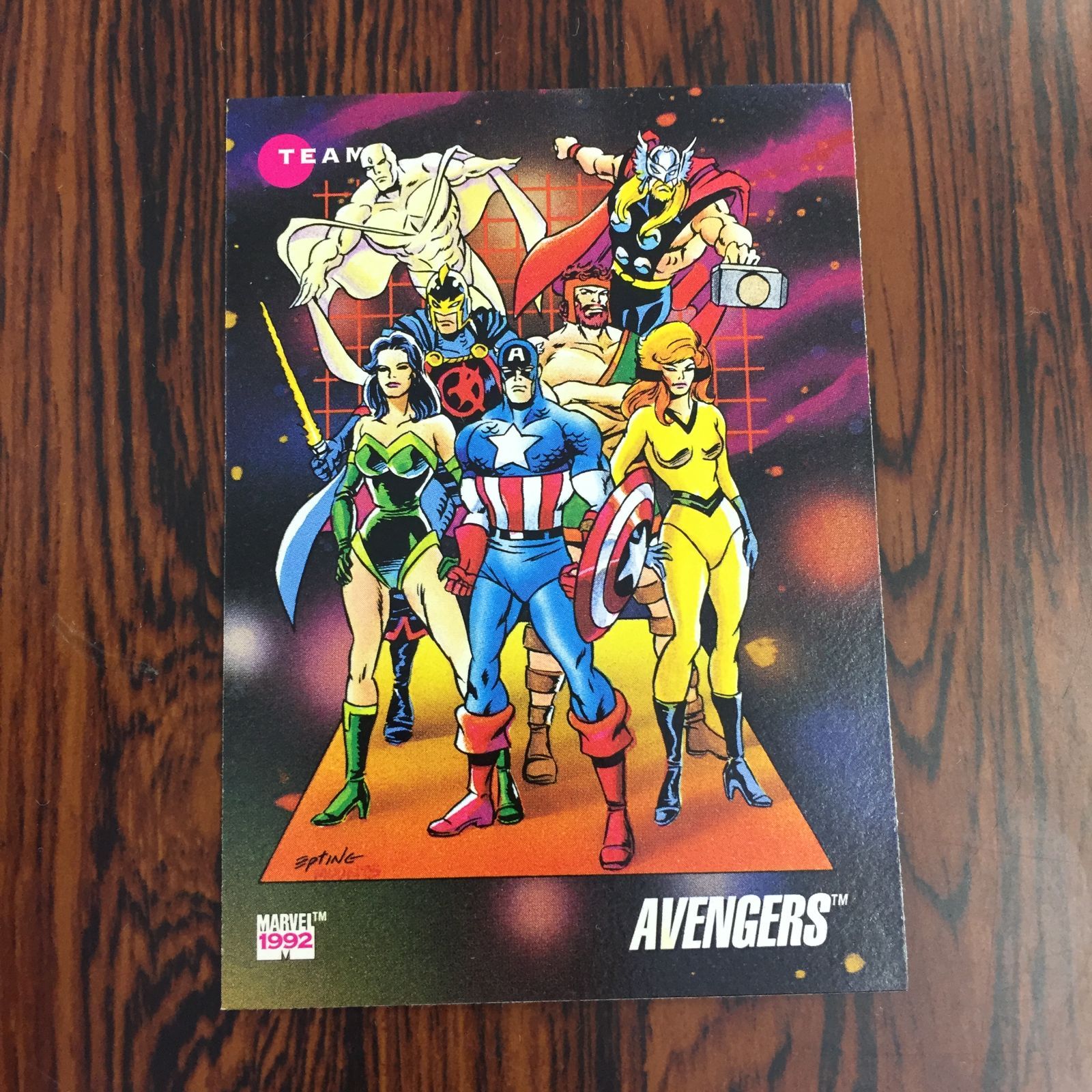 3648017 171 AVENGERS Impel マーベル・スーパーヒーローズシリーズ トレカ