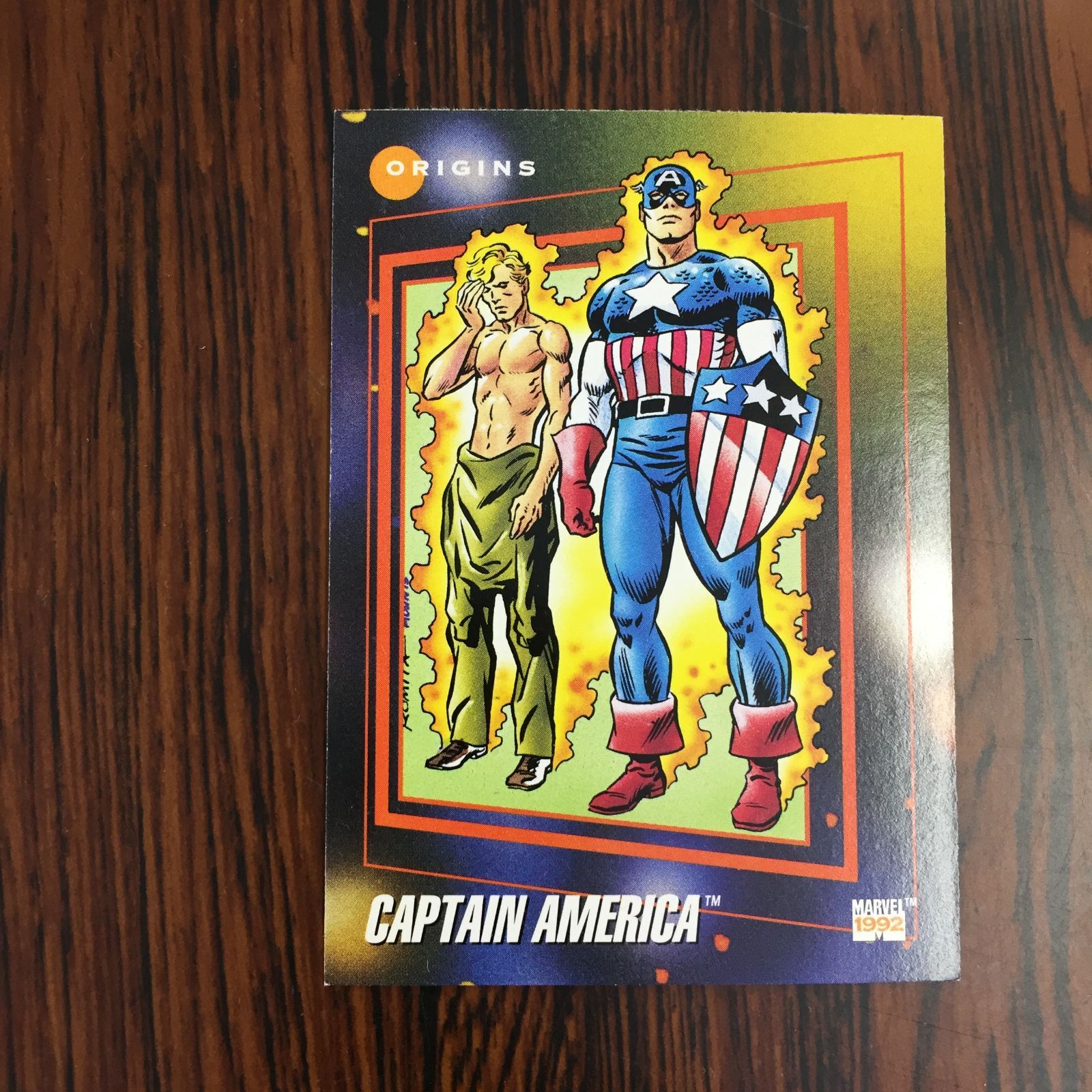 3648025 166 CAPTAIN AMERICA Impel マーベル・スーパーヒーローズシリーズ トレカ