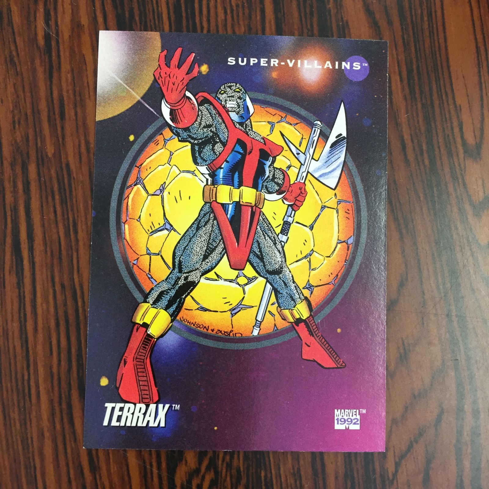 3648039 134 TERRAX Impel マーベル・スーパーヒーローズシリーズ トレカ