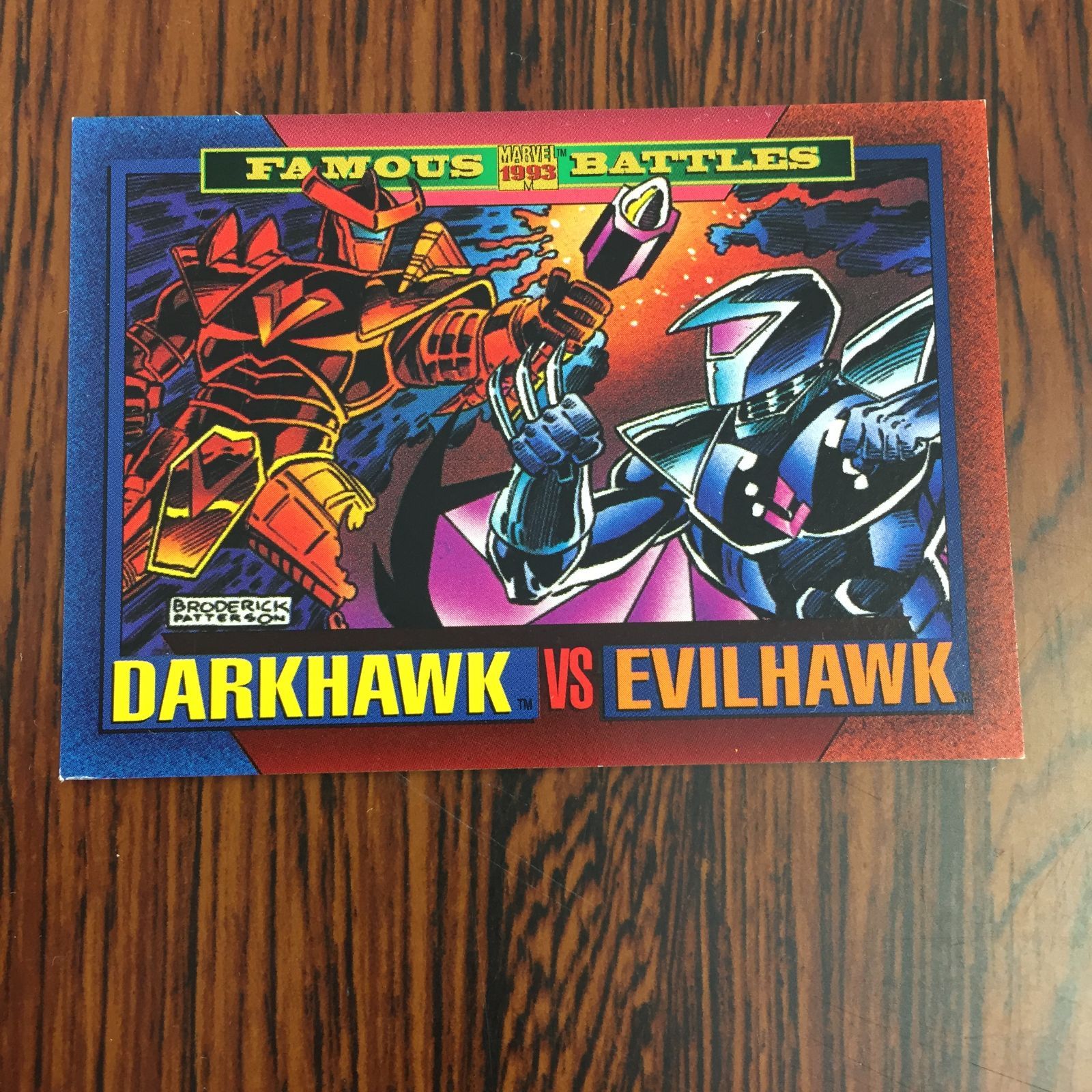 3648131 166 DARKHAWK VS EVILHAWK SkyBox マーベル・スーパーヒーローズシリーズ トレカ