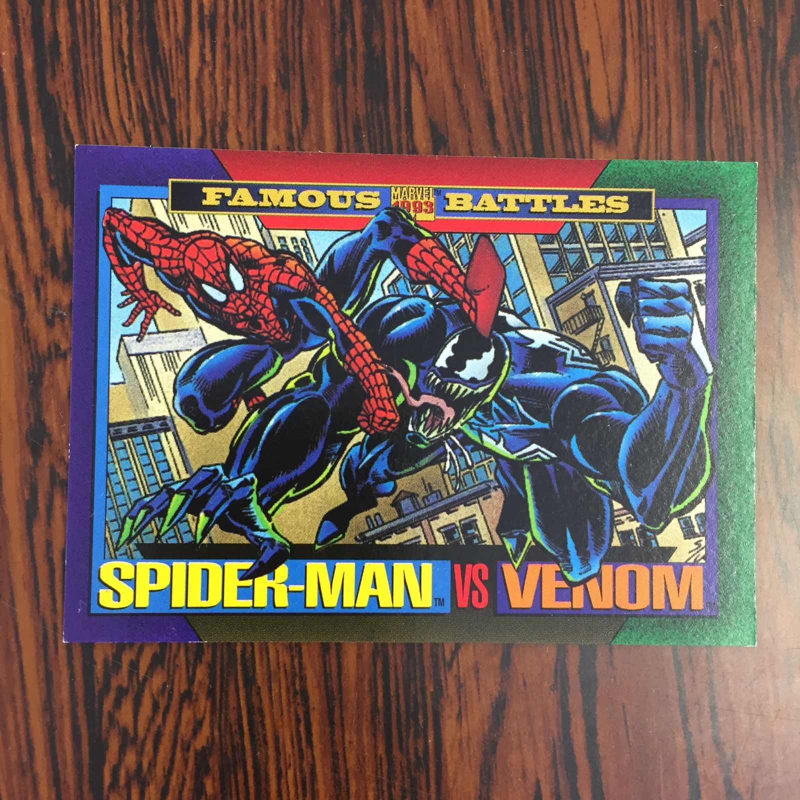 3648139 152 SPIDER-MAN VS VENOM SkyBox マーベル・スーパーヒーローズシリーズ トレカ