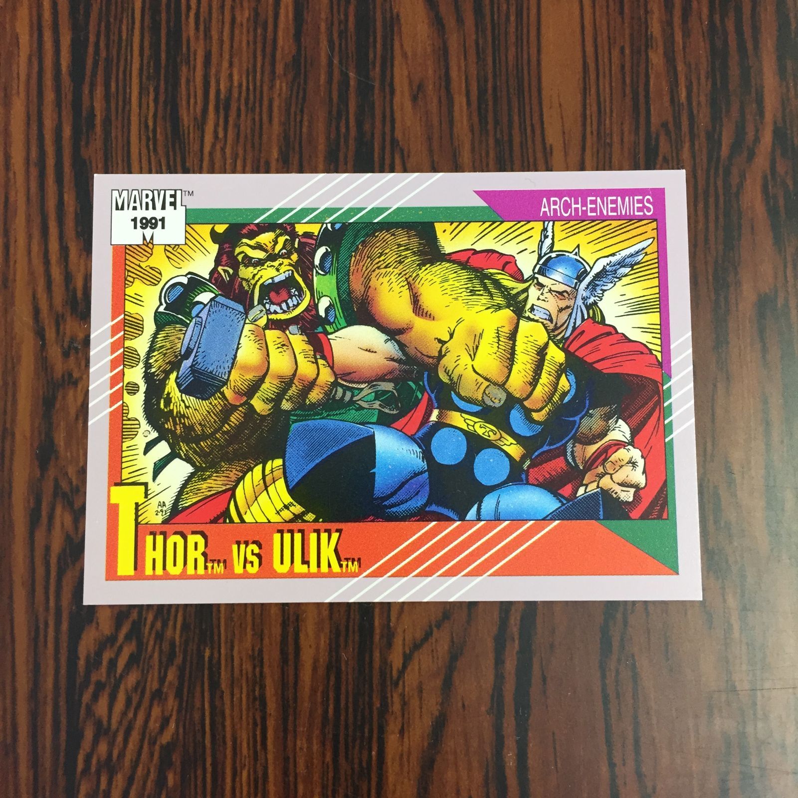 3648245 122 THOR VS ULIK Impel マーベル・スーパーヒーローズシリーズ トレカ
