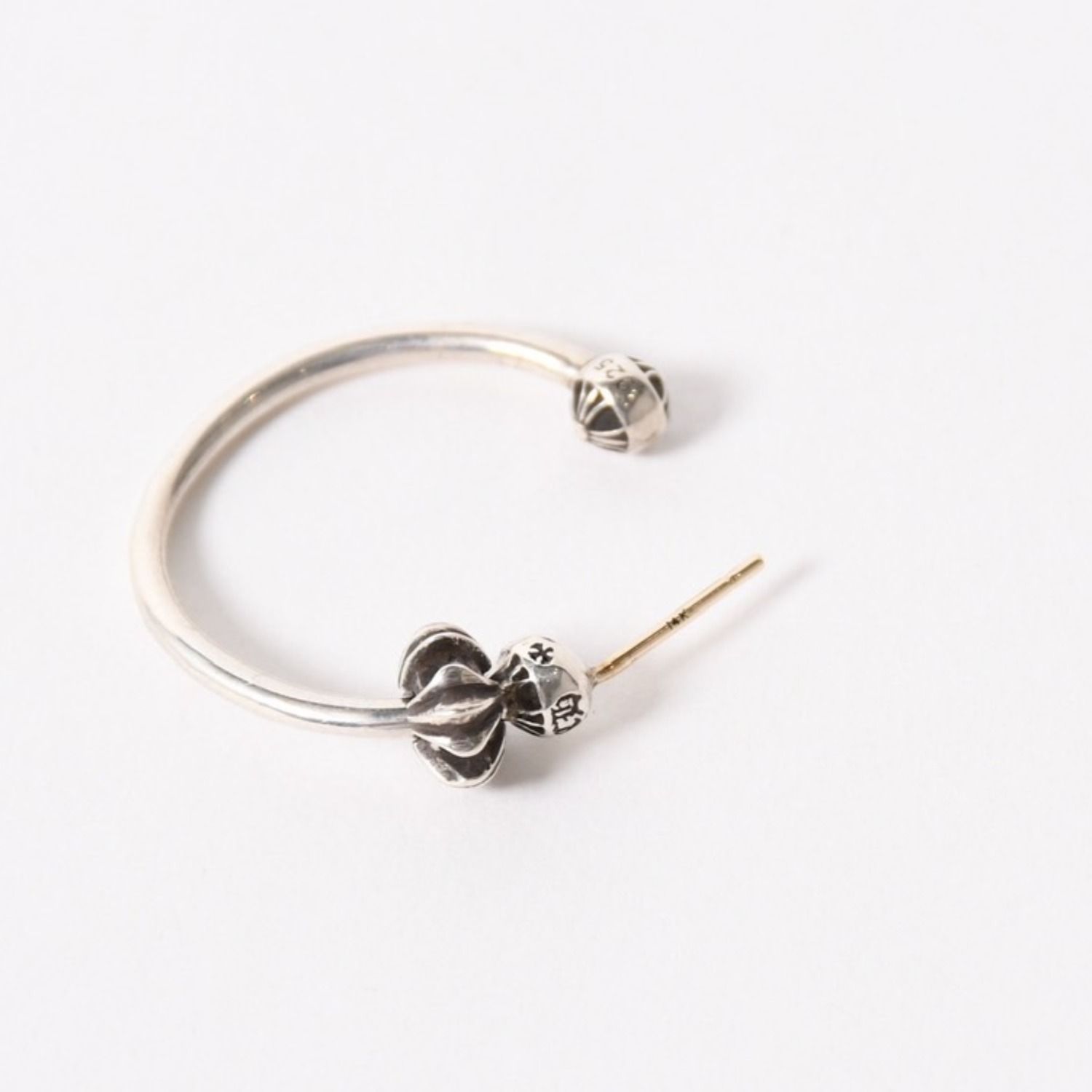 極美品 CHROME HEARTS クロムハーツ SPINNER HOOP MINI CH スピナー
