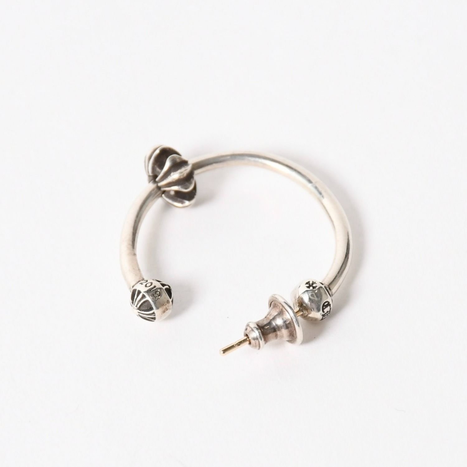 極美品 CHROME HEARTS クロムハーツ SPINNER HOOP MINI CH スピナー