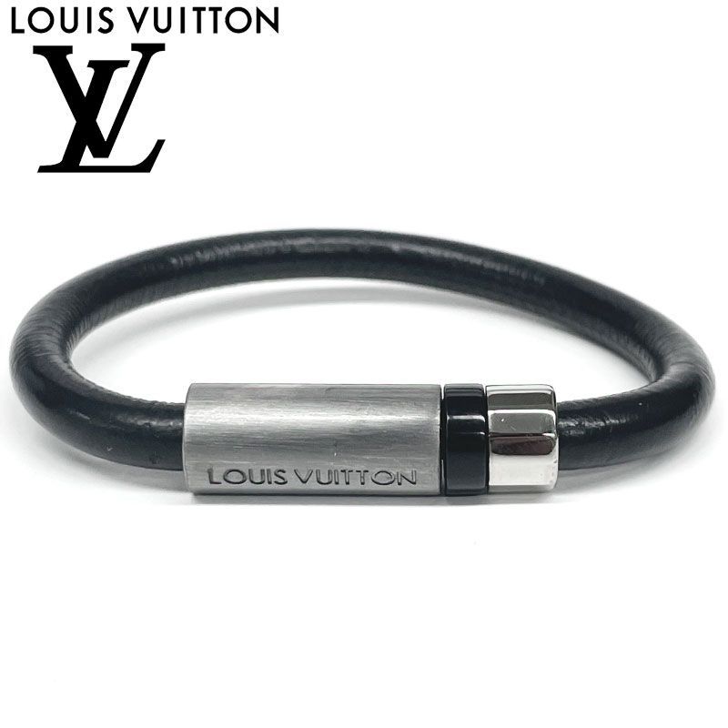 中古】LOUIS VUITTON/ルイヴィトン ブレスレット ブラック レディース