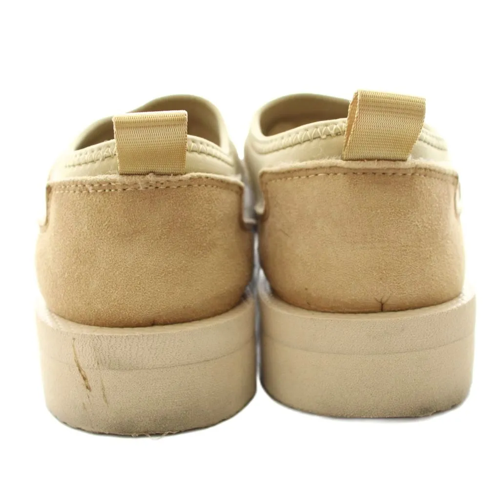 新品　SUICOKE スエードボアスリッポン 23cm ベージュ スイコック suicoke アパルトモン別注 Mouton Sabo ムートンサボ