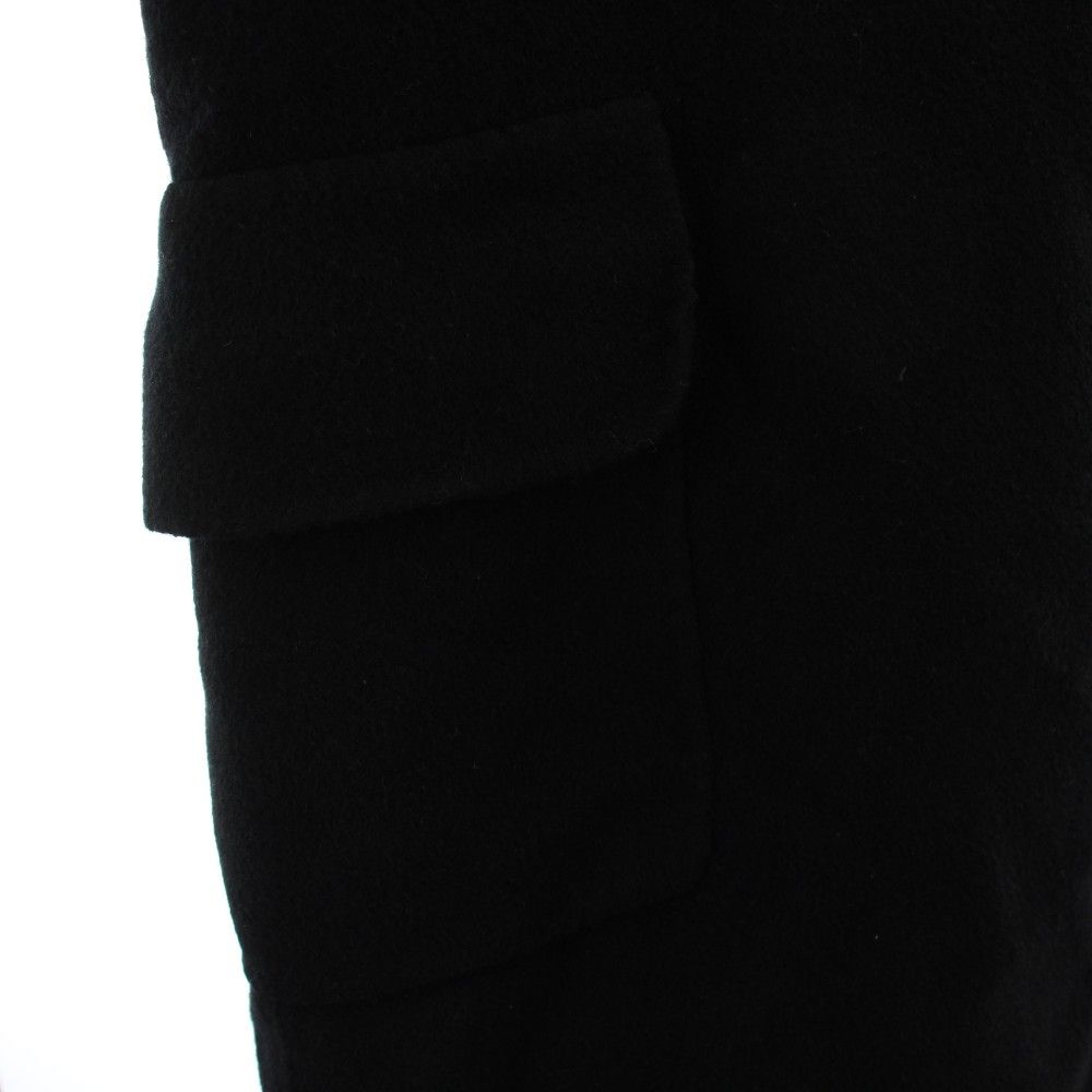 セオリーリュクス theory luxe フーデッドコート 38 黒 ブラック 長袖