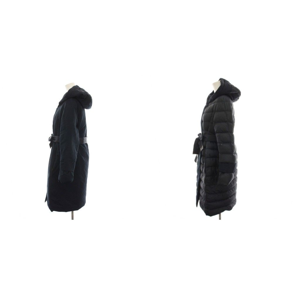 Sマックスマーラ 'S Max Mara ダウンコート ロング リバーシブル 38 紺