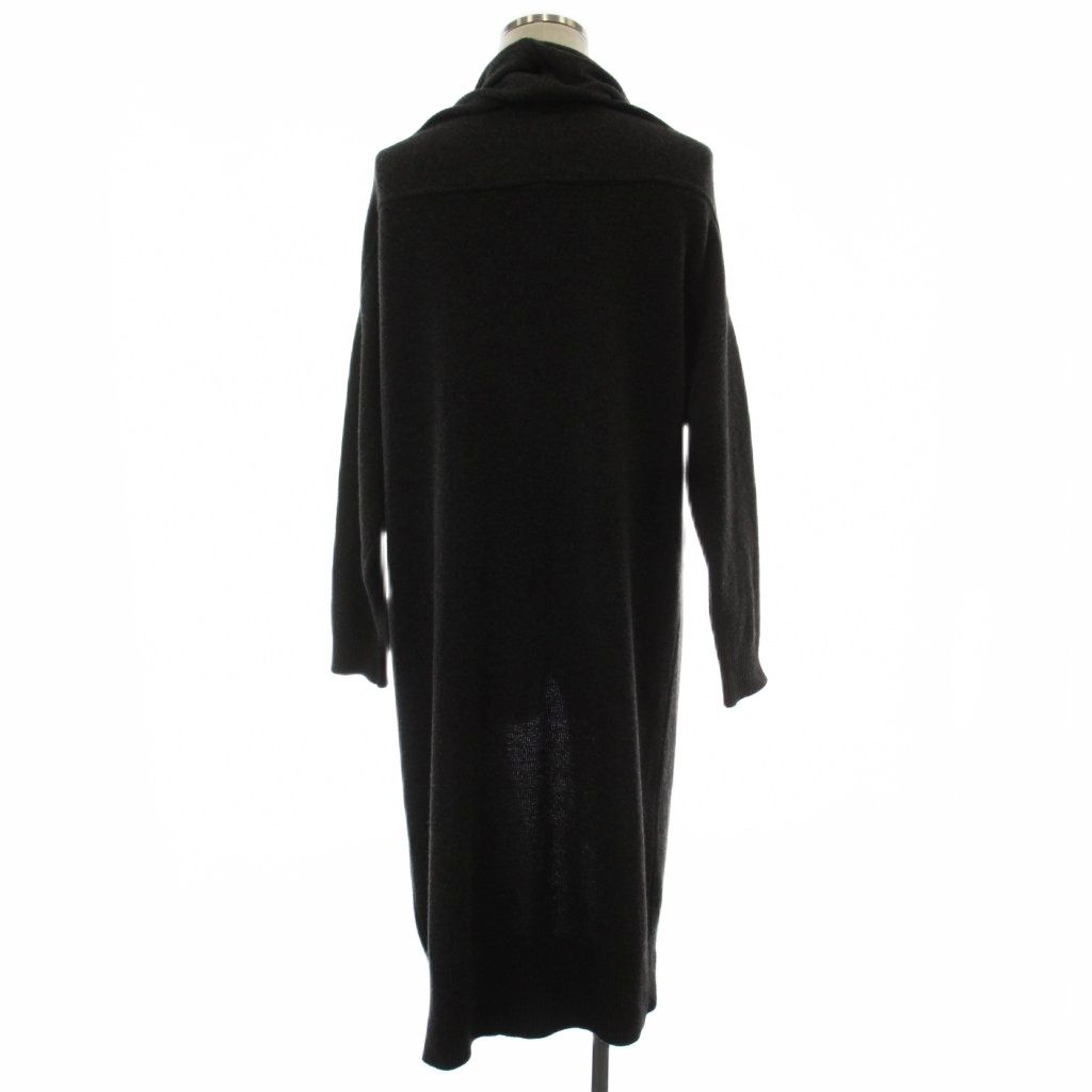 アダワズ ADAWAS ロングカーディガン カシミヤ混 38 グレー 長袖
