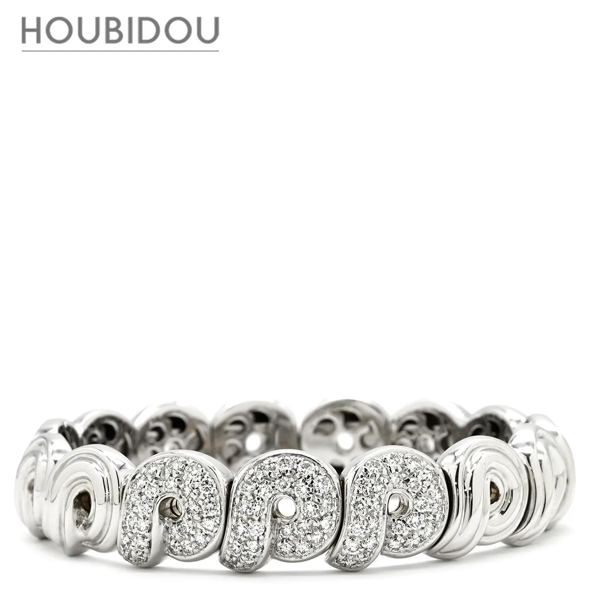 【SALE中】750 ホワイトゴールド ダイヤ ブレスレット ブシュロン BOUCHERON ブレスレット ダイヤモンド ホワイトゴールド