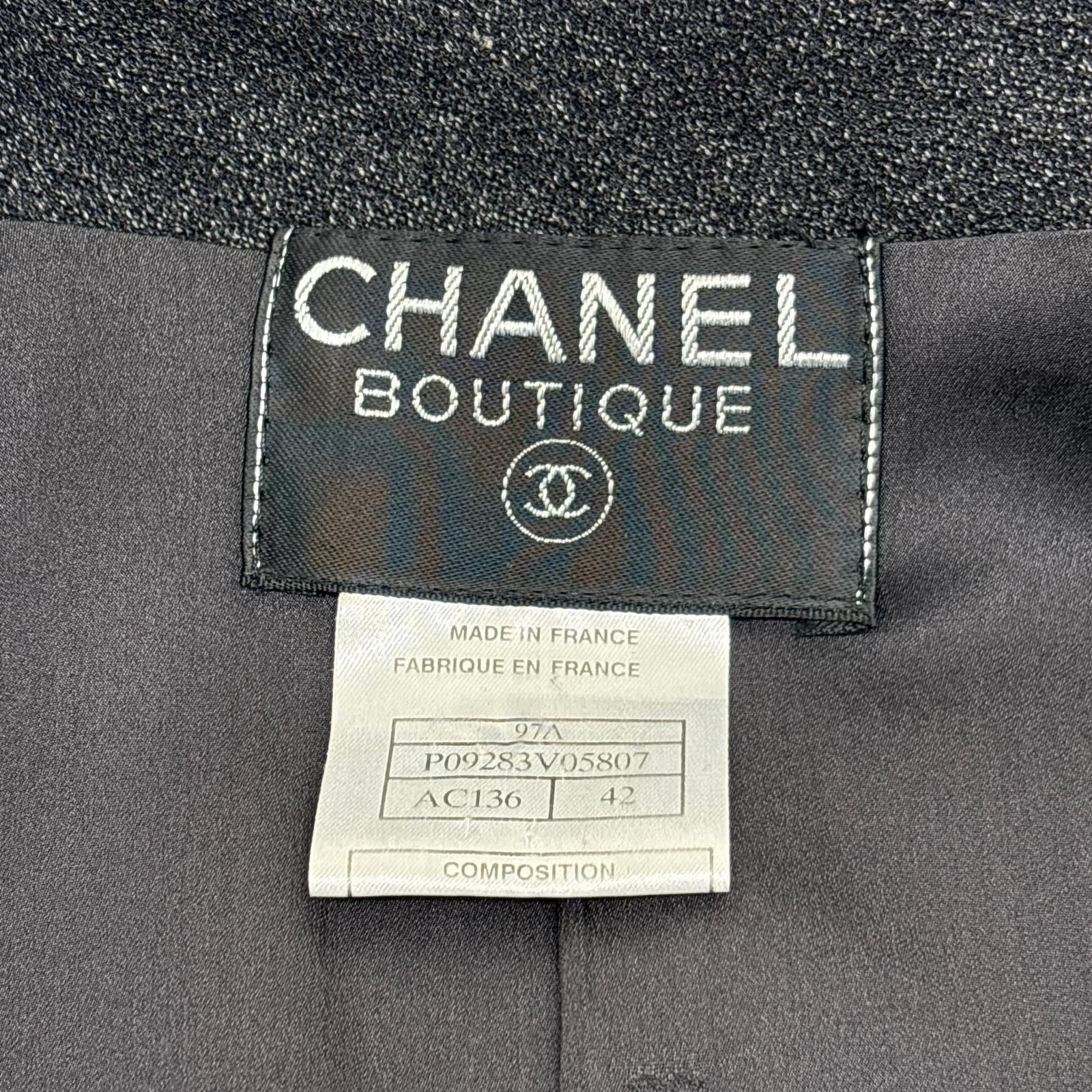 CHANEL シャネル ヴィンテージジャケット レディース42（約LLサイズ 
