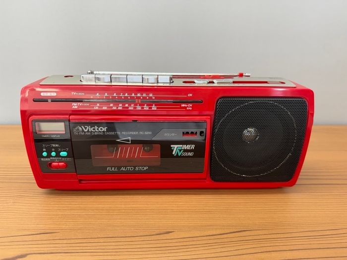 Victor ラジカセ RC-S200 カセットラジオレコーダー ジャンク - メルカリ