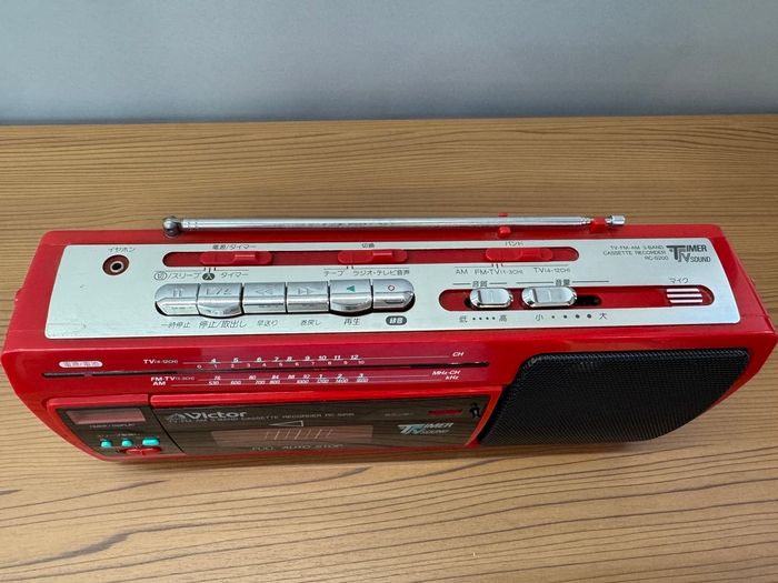 Victor ラジカセ RC-S200 カセットラジオレコーダー ジャンク - メルカリ