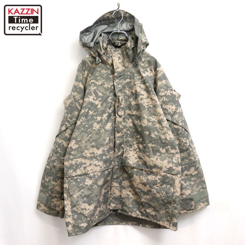 00s USA製 U.S.ARMY デジタルタイガーカモ ECWCS Level6 GORE-TEX ミリタリージャケット メンズ XL~サイズ相当 ビッグサイズ