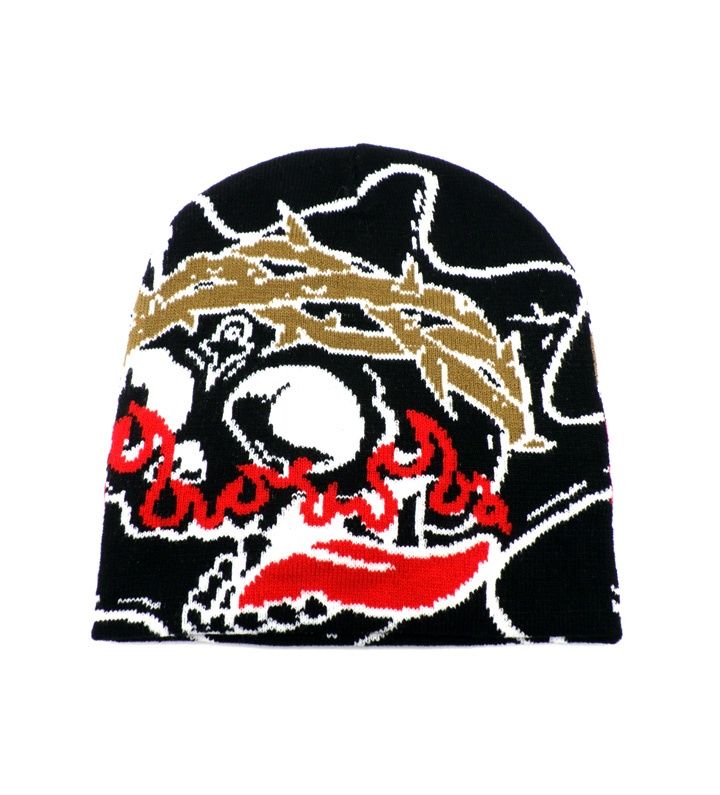 $*$様 glogang beanie グローギャング　ビーニー グローギャング glogang 【 Skull of Venom Beanie 】 ビーニー ニット