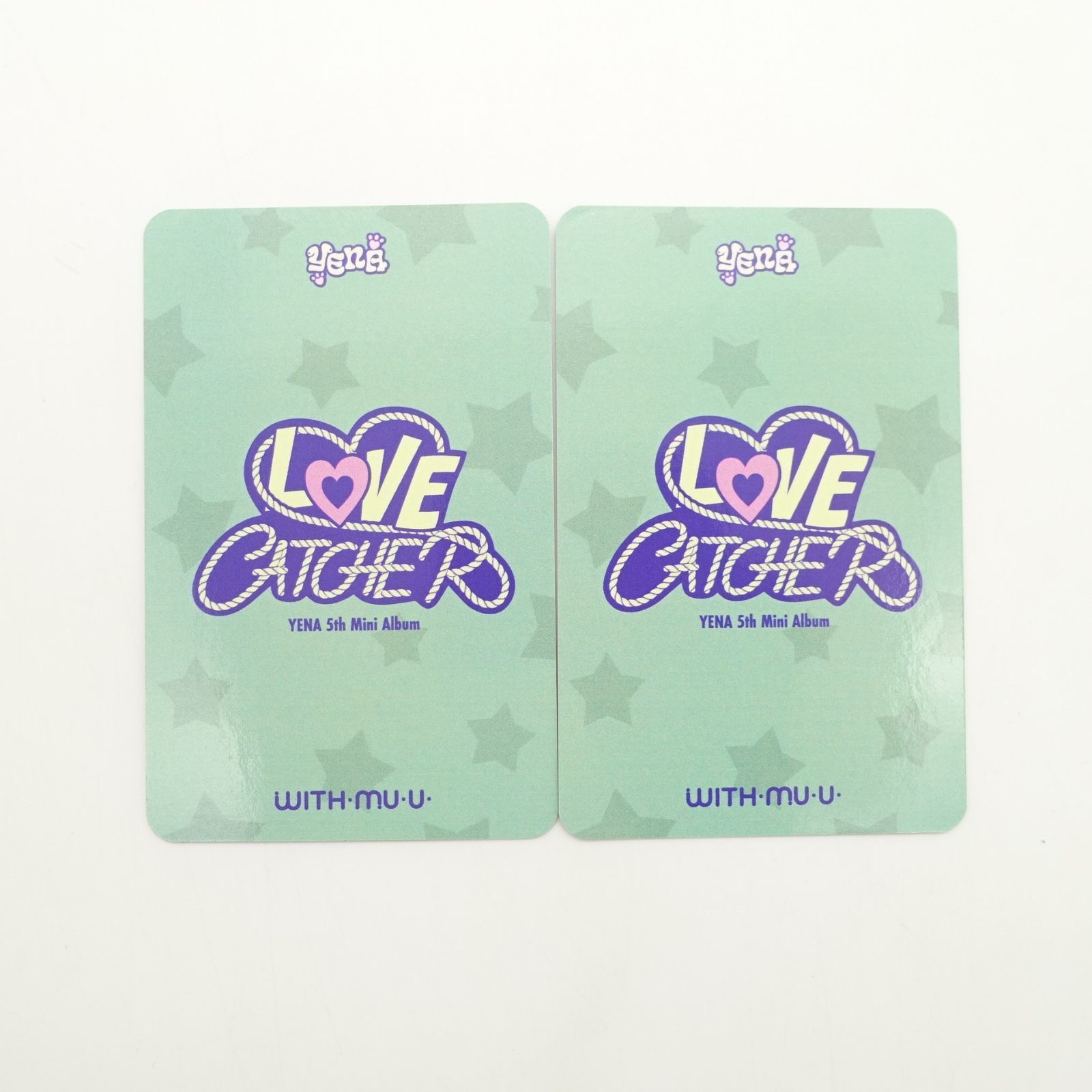 YENA LOVE CATCHER withmuu 対面 サイン会 特典トレカ フォト カード