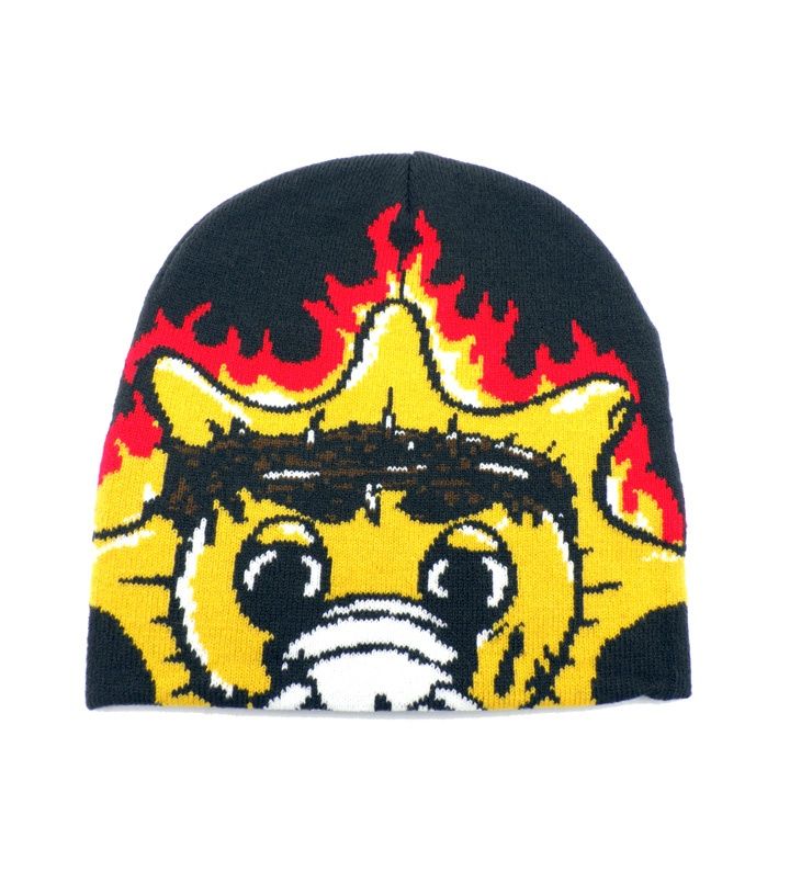 glogangビーニー グローギャング glogang 【 Glo Sun Flames Beanie 】 ビーニー ニット