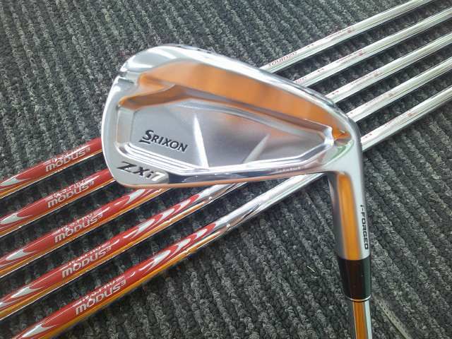 中古 アイアンセット ダンロップ スリクソンZXi7/MODUS3TOUR120 6本セット/S/25[4753]■博多