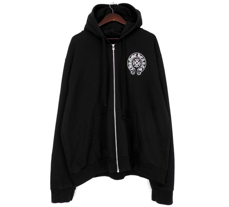 クロムハーツ CHROME HEARTS 【 SWTSHRT HD ZIP LTD 】 大阪限定 バック ホースシュー ジップアップ パーカー w27628 117,500円