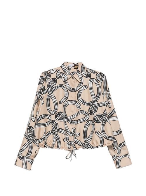 LOEWE PAULA'S IBIZA プリント シルク シャツ 送料無料