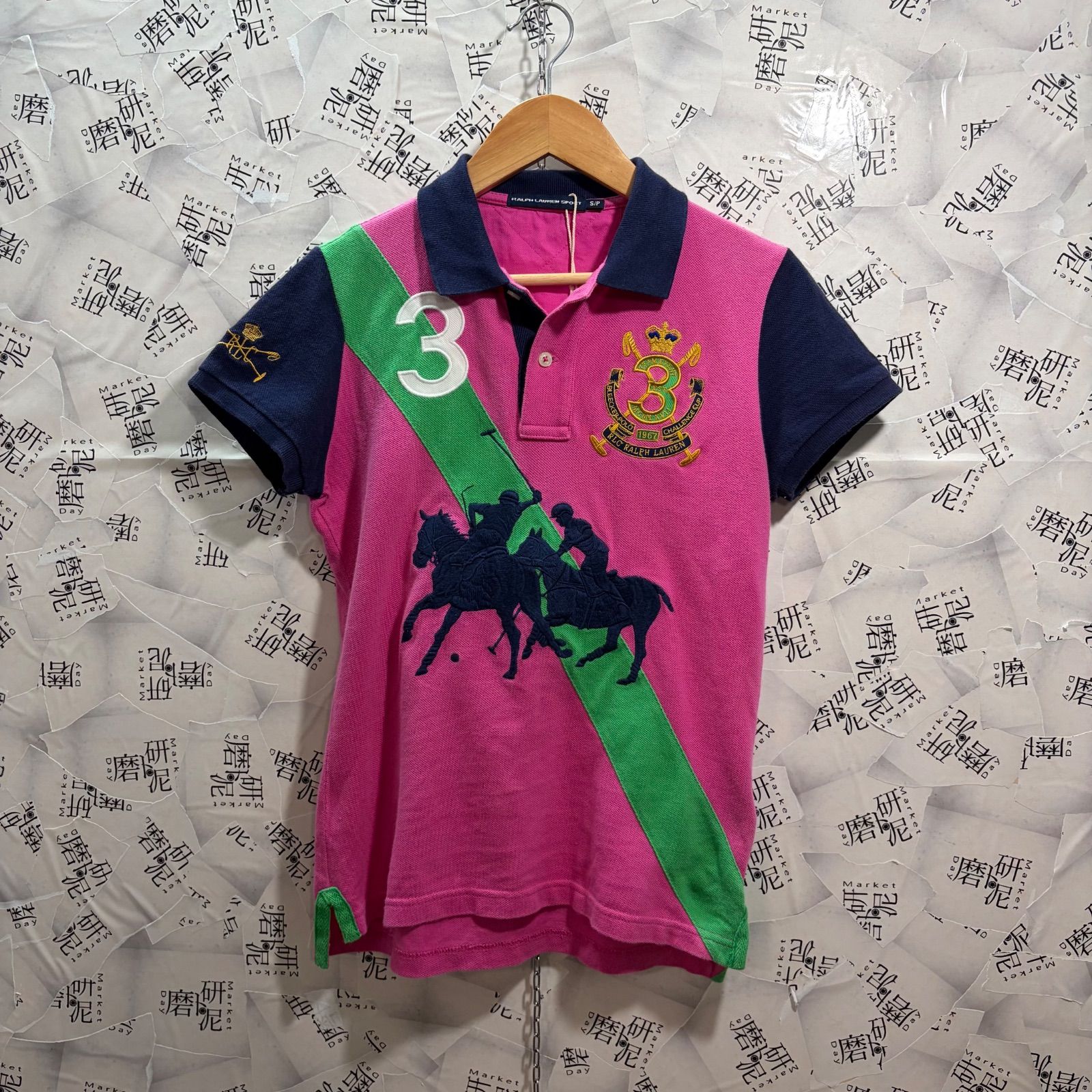 Ralph lauren sport ラルフローレン ポロシャツ swag ビッグポニー