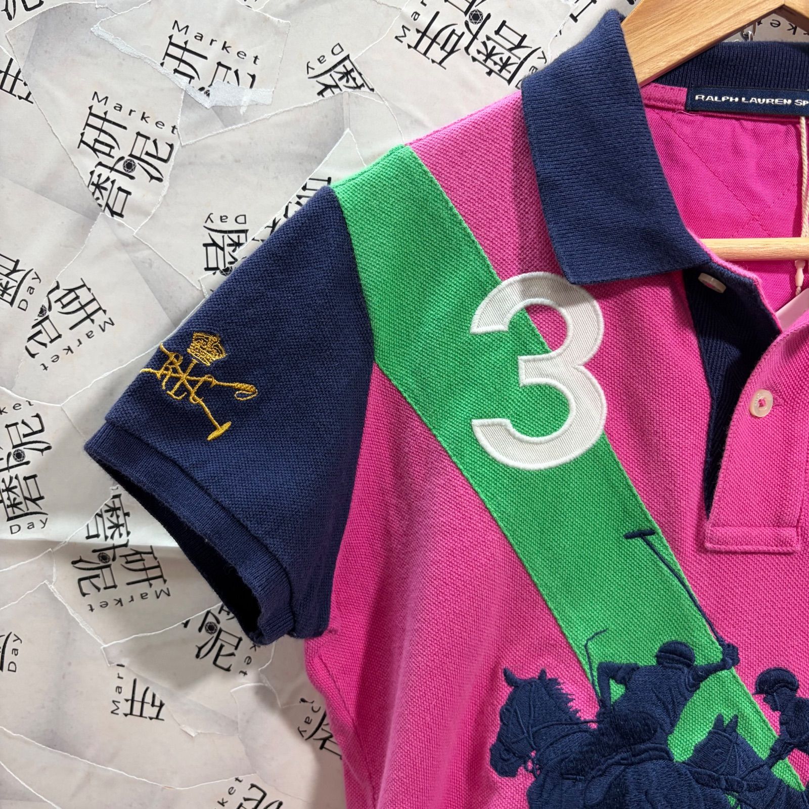 Ralph lauren sport ラルフローレン ポロシャツ swag ビッグポニー