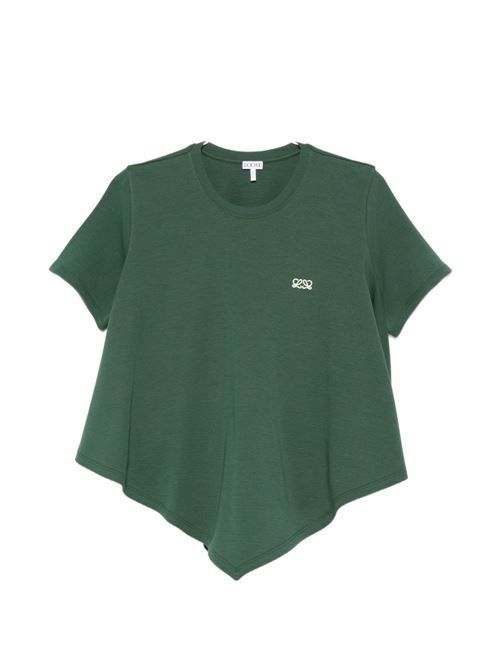 ロエベ ロゴ コットン Tシャツ 送料無料