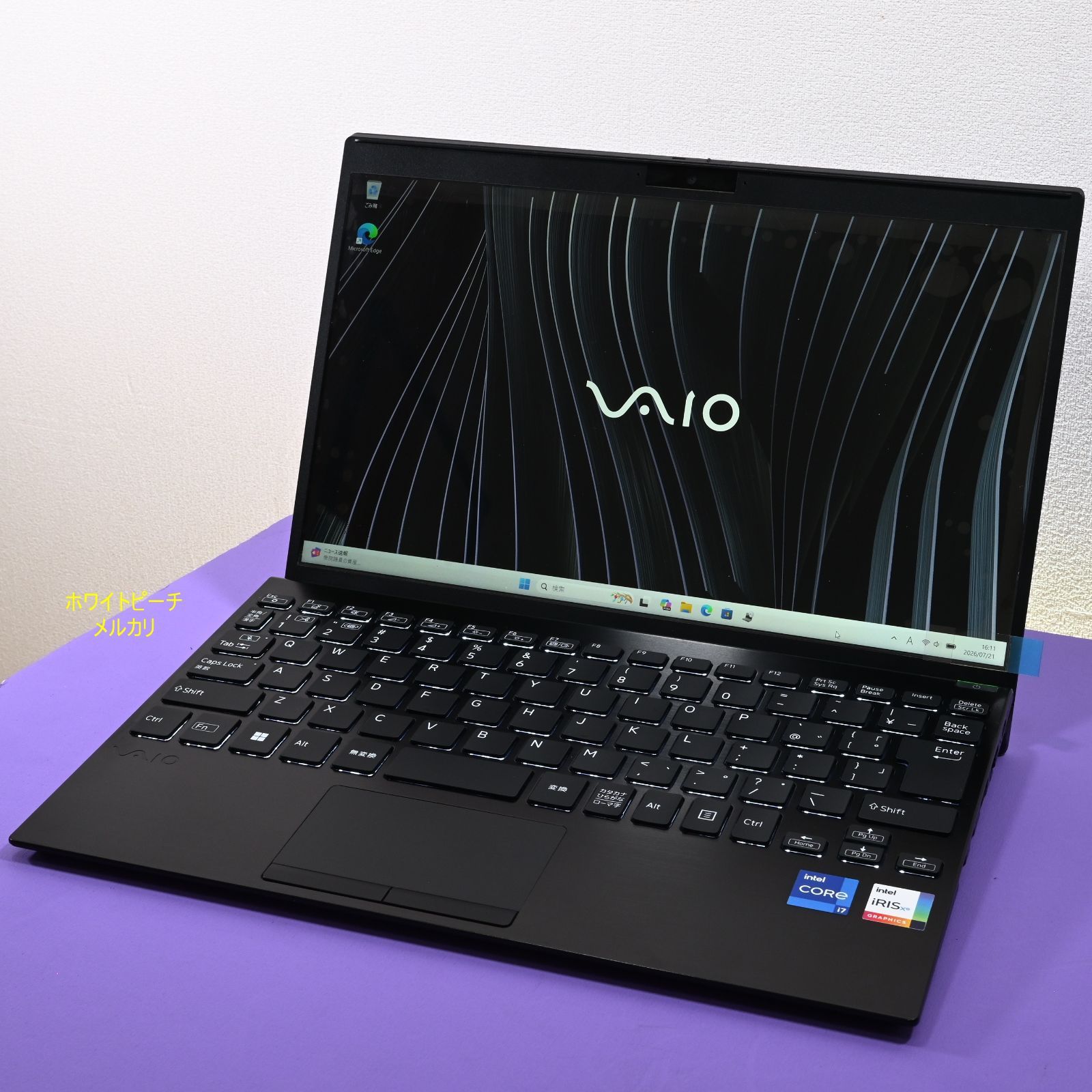 極美品 VAIO Pro PJ LTE i7 16G 1TB新品液晶 - メルカリ
