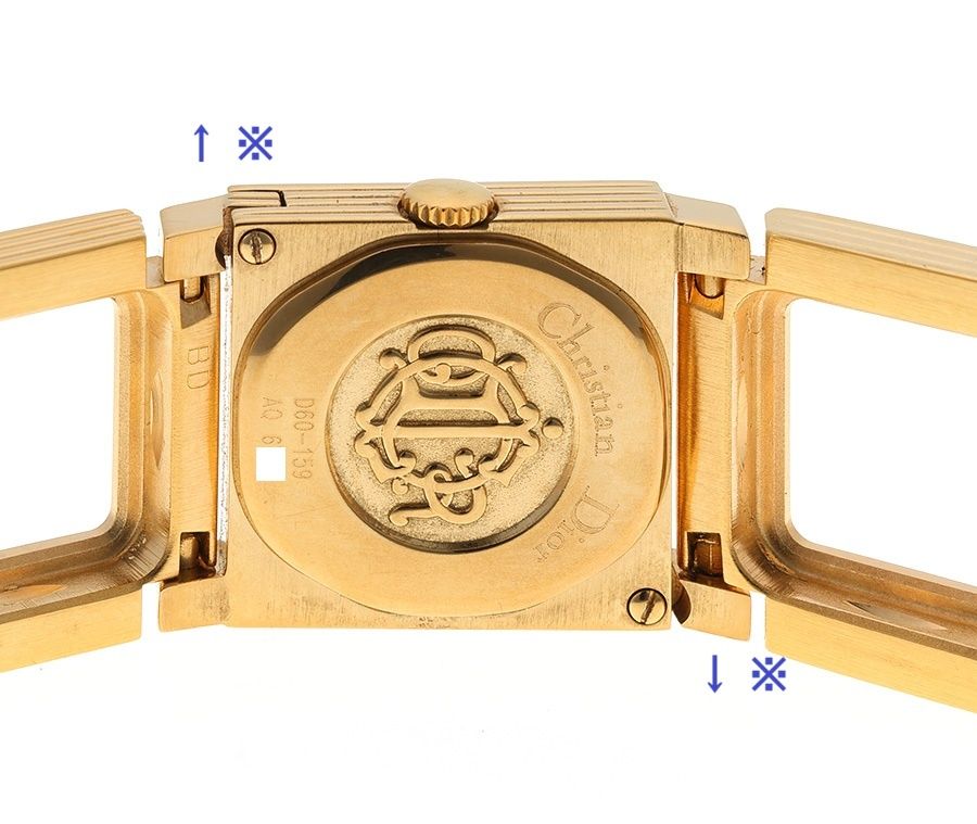 ディオール / DIOR ラ パリジェンヌ D60-159 クオーツ ゴールド 婦人用