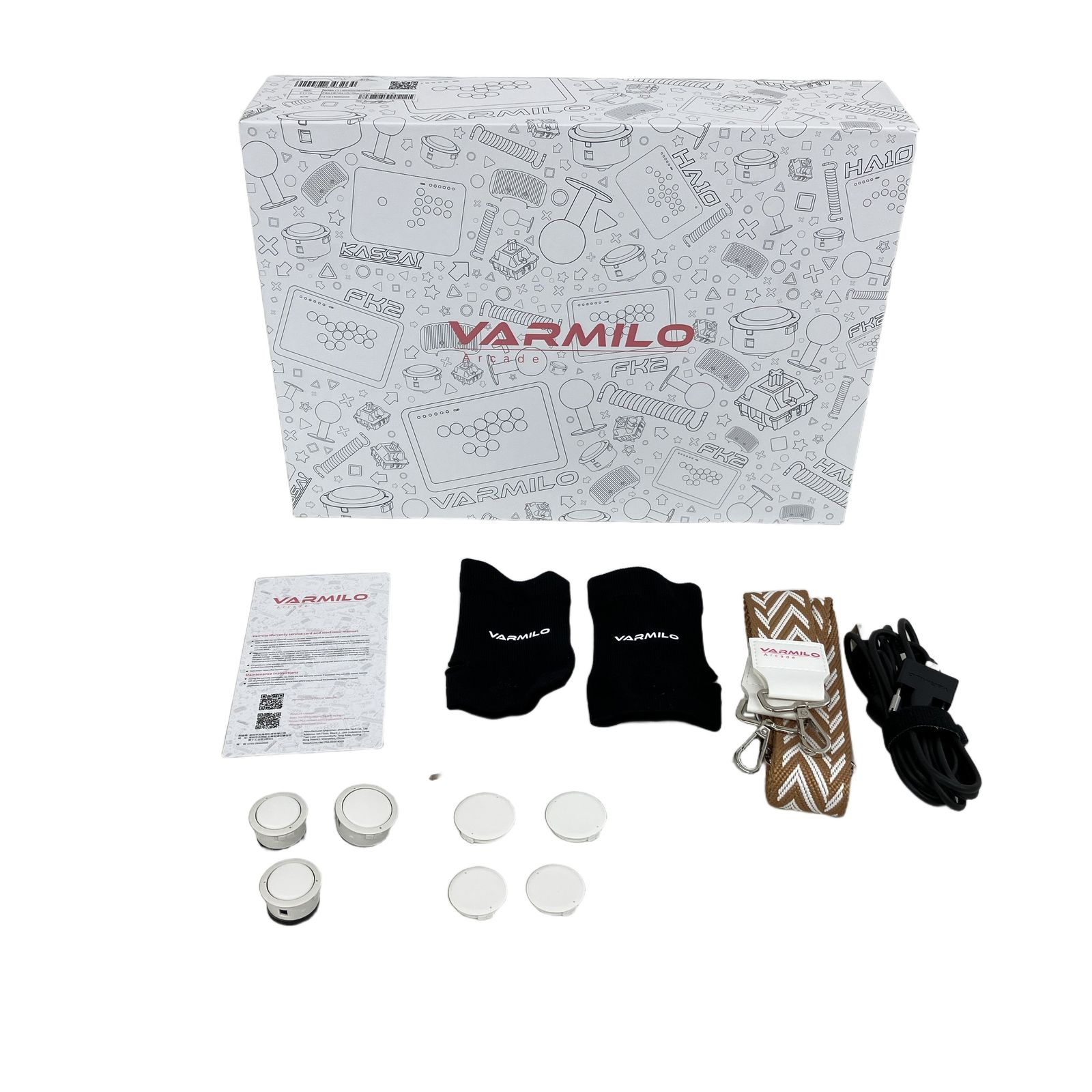 VARMILO HA10 黒曜石 格闘ゲーム用 レバーレスアーケードコントローラー 中古 良好 K11468290 VARMILO HA10 黒曜石 格闘ゲーム用 レバーレスアーケードコントローラー 中古 良好 K11468290