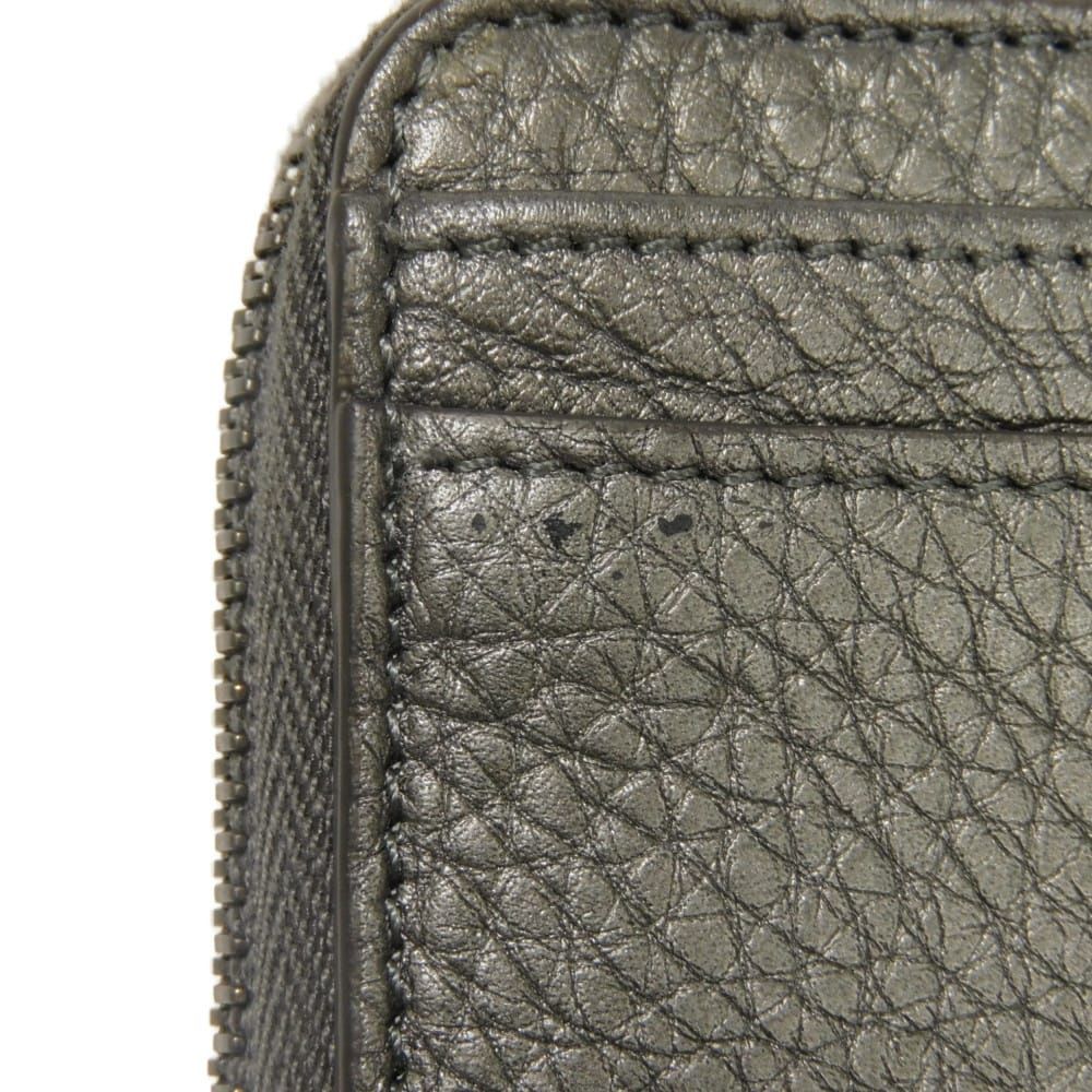 FENDI フェンディ ジップ コインパース クオイオ ローマ メタリック