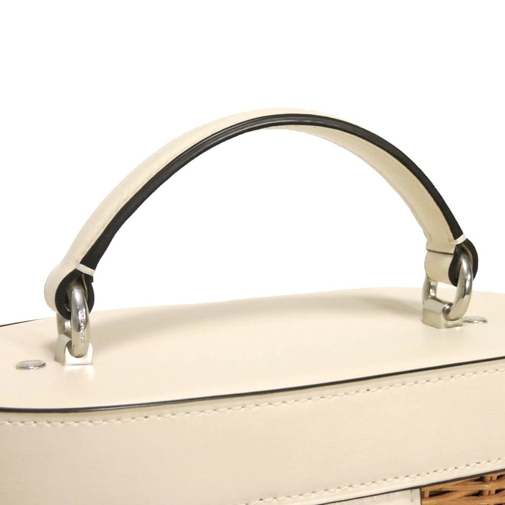 COACH コーチ ケイ クロスボディ バニティ ロゴ ターンロック ストロー