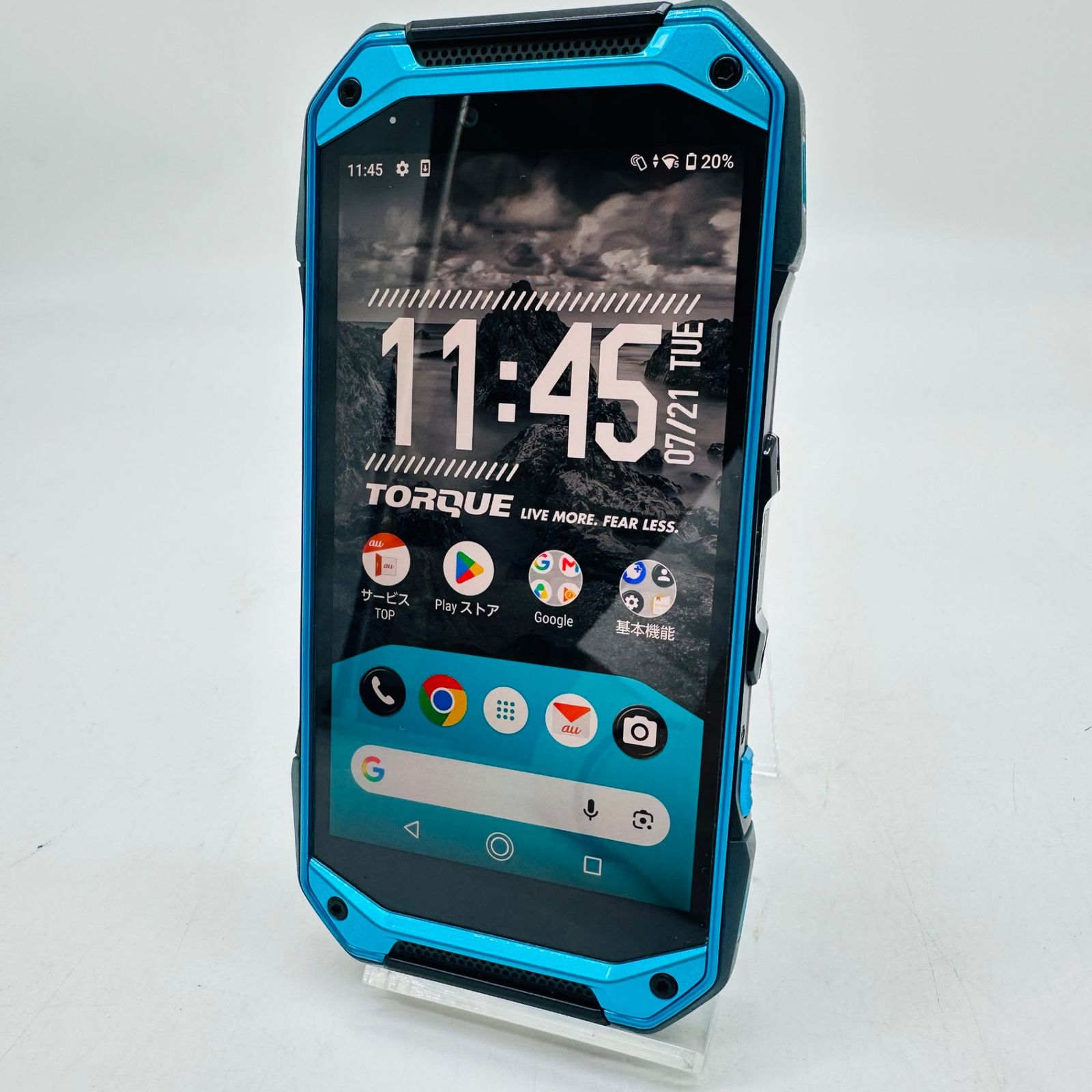 au TORQUE G04 64GB ブルー 中古 Bランク - メルカリ