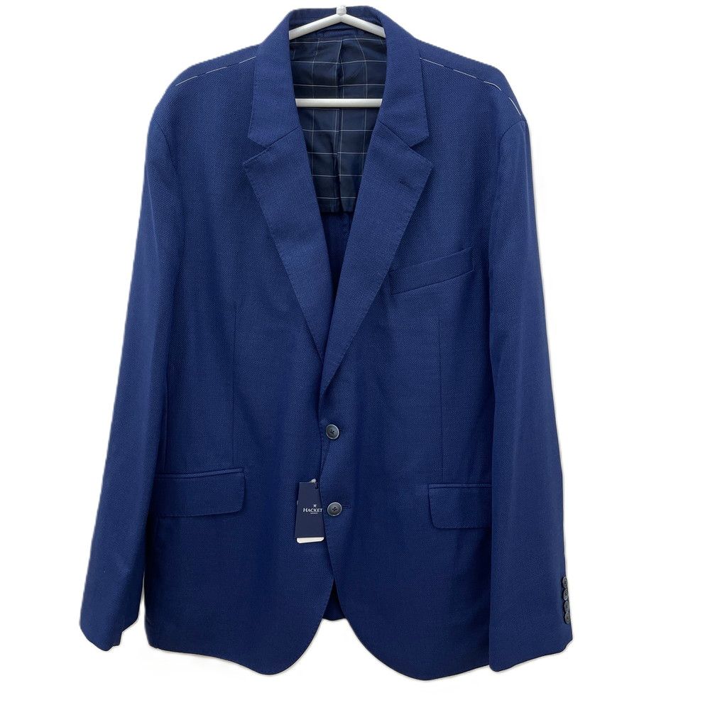 ハケットロンドン HACKETT LONDON テーラードジャケット ブルー系 48