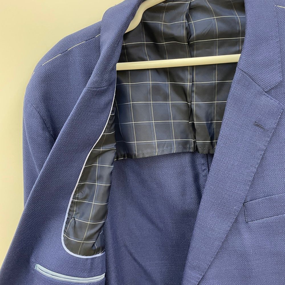 ハケットロンドン HACKETT LONDON テーラードジャケット ブルー系 48