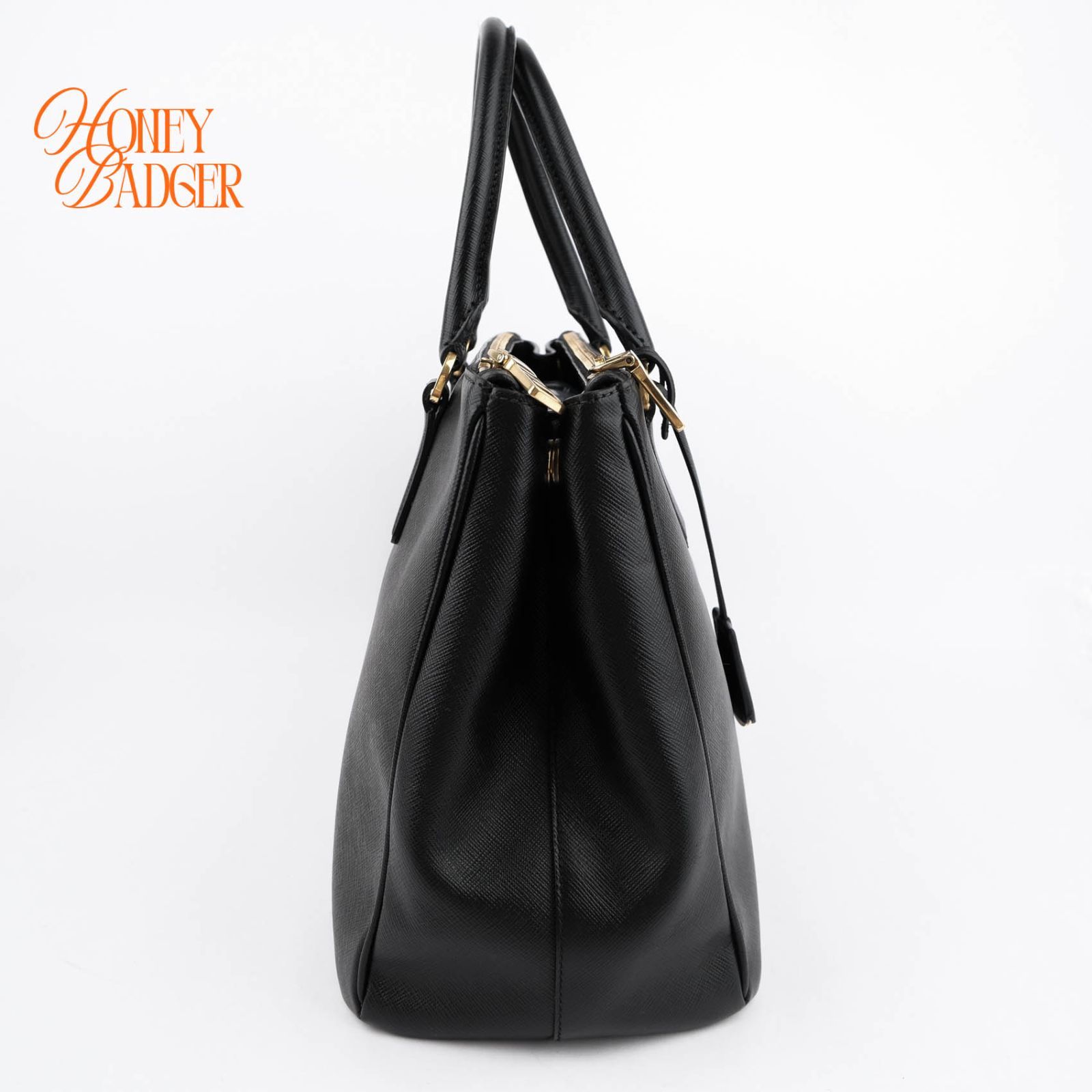 美品】プラダ PRADA ガレリア ラージ サフィアーノレザー 2WAY 
