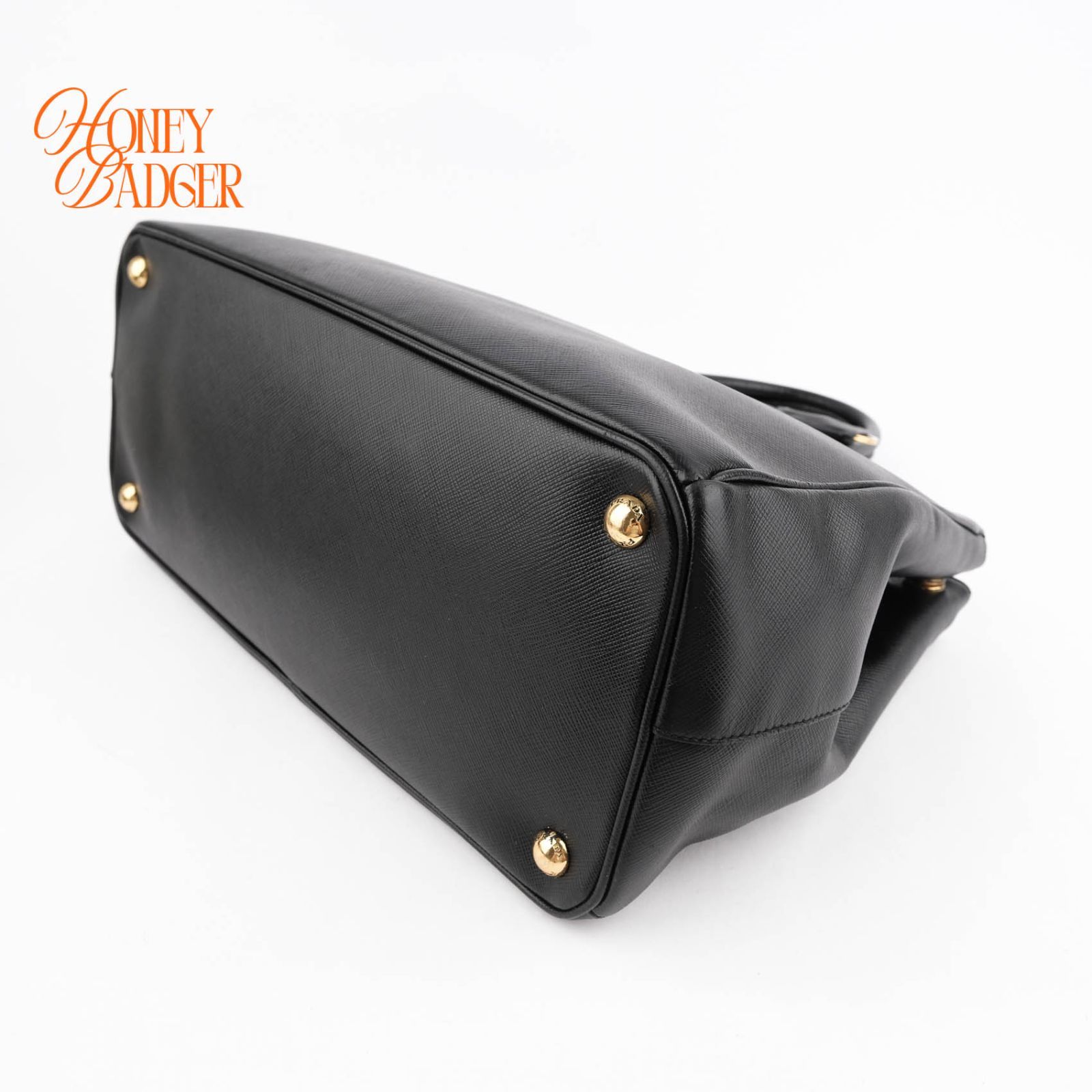 美品】プラダ PRADA ガレリア ラージ サフィアーノレザー 2WAY 