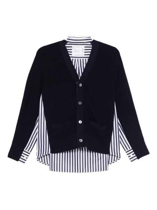 SACAI コットンカーディガン 送料無料
