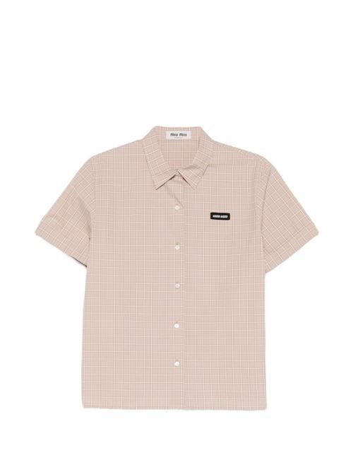 MIU MIU コットンシャツ 送料無料