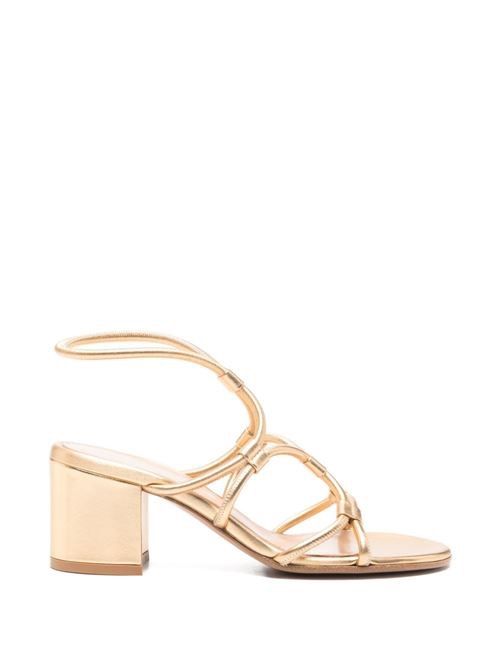 GIANVITO ROSSI レザーヒールサンダル 送料無料