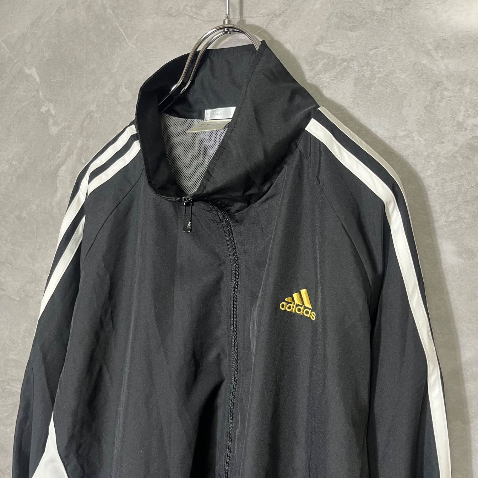  Clima365上下セット 廃盤ヴィンテージ新品未使用品男女兼用 adidas アディダス Clima365 ジャージ セットアップ 上下 黒 O XL
