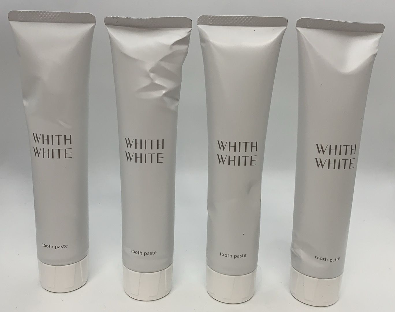 4本セットWHITH WHITE フィス ホワイト デンタルケアキット ホワイトニング 歯磨き粉120g--531739 X000RGD2MP