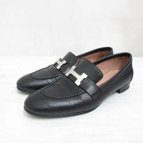 エルメス HERMES モカシン パリ コンスタンス ローファー Hロゴ