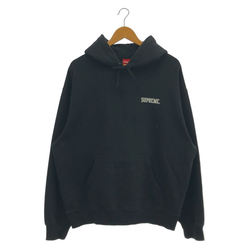 【中古】SUPREME Anarchy Hooded SweatShirt パーカー L ブラック シュプリーム[10][240010523915] 中古】SUPREME Anarchy Hooded SweatShirt パーカー L ブラック