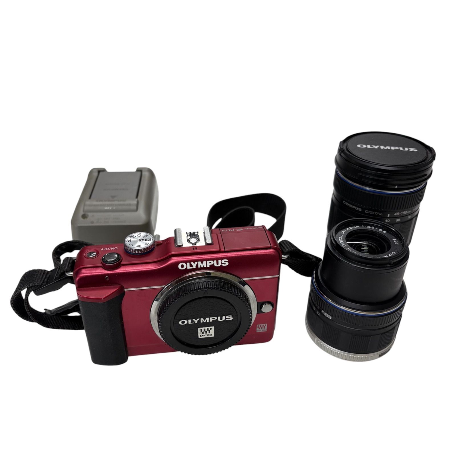 OLYMPUS PEN E-PL1s ダブルレンズキ - メルカリ