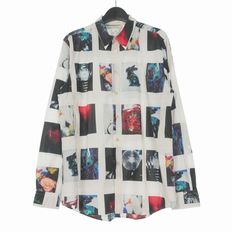 mn様 ピーエスポールスミス PS Paul Smith ブロッキンググラフィック