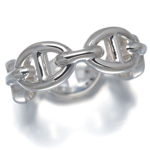 エルメス リング シェーヌダンクルアンシェネ PM 49号 シルバー 925