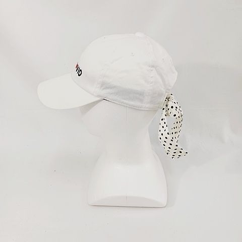 アルチビオ archivio ゴルフ 帽子 キャップ ドット リボン コットン