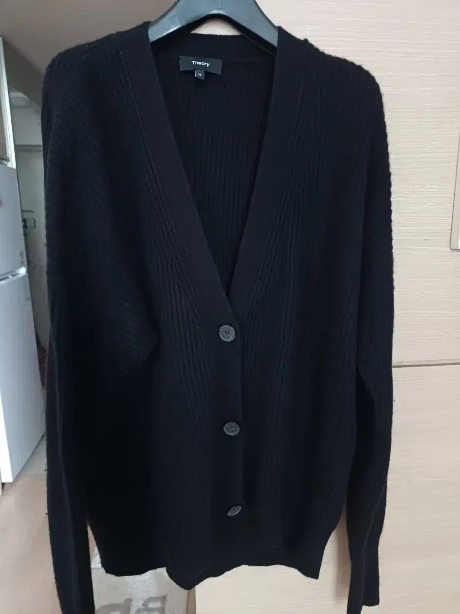 セオリー カシミヤ 100% ブラック カーディガン Mサイズ